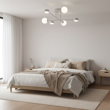 Varli Gray Ceiling Lamp (6 Lights)