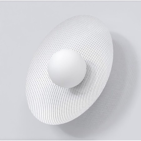 Aplique de pared Jovra blanco