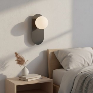 Serma black ceiling lamp