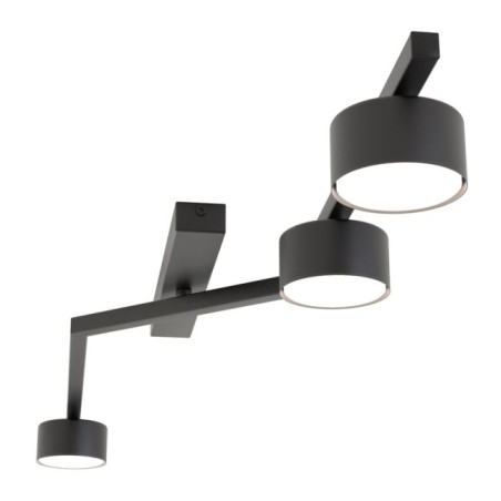 Vorn black ceiling lamp (3 lights)