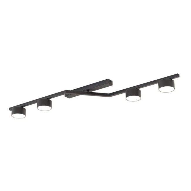 Vorn black ceiling lamp (4 lights)