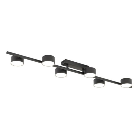 Kelmi black ceiling lamp (6 lights)