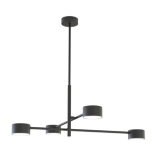 Feru black ceiling lamp (4 lights)