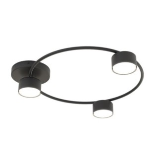 Black Peacock Ceiling Lamp (3 lights)