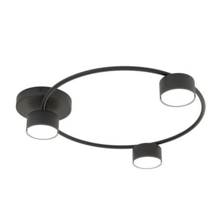 Black Peacock Ceiling Lamp (3 lights)