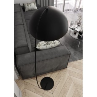 Lynox black floor lamp