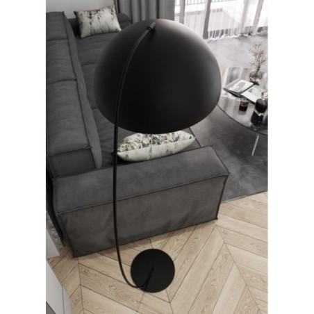 Lynox black floor lamp