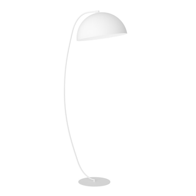 Lynox white floor lamp