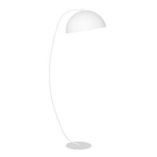 Lynox white floor lamp