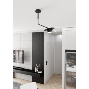 Lámpara de techo Tevra negro