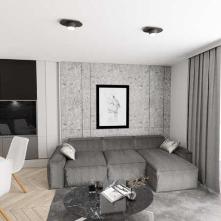 Lámpara de techo Romax negro