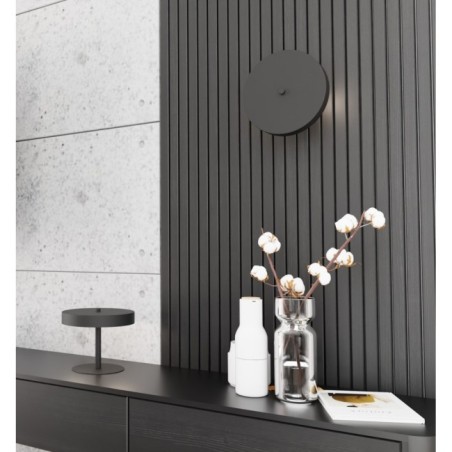 Lámpara de mesa Zuko negro (2 luces)