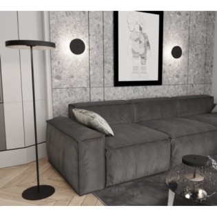 Lámpara de mesa Zuko negro (2 luces)