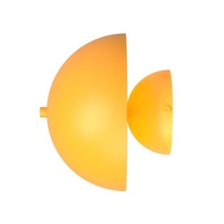 Aplique de pared Konvi naranja (2 luces)