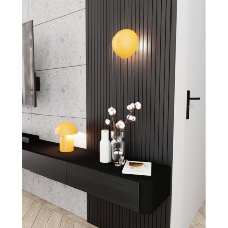 Aplique de pared Konvi naranja (2 luces)