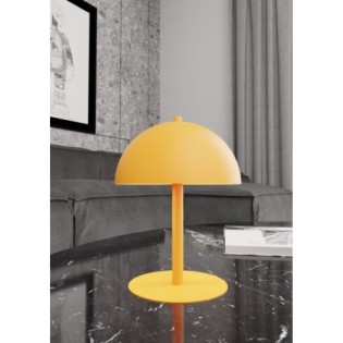 Pryla orange table lamp (2 lights)