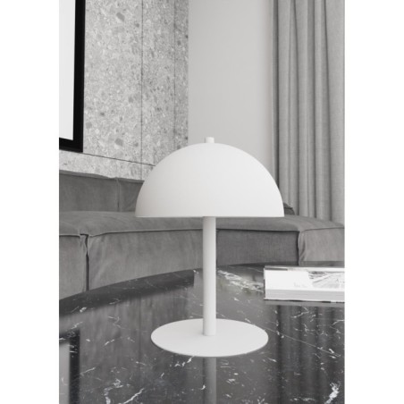 Pryla white table lamp (2 lights)
