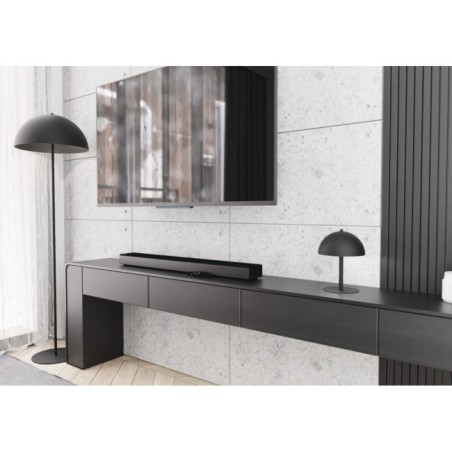 Pryla black floor lamp