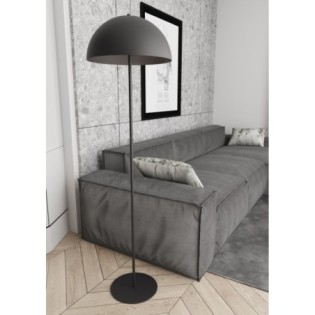 Pryla black floor lamp