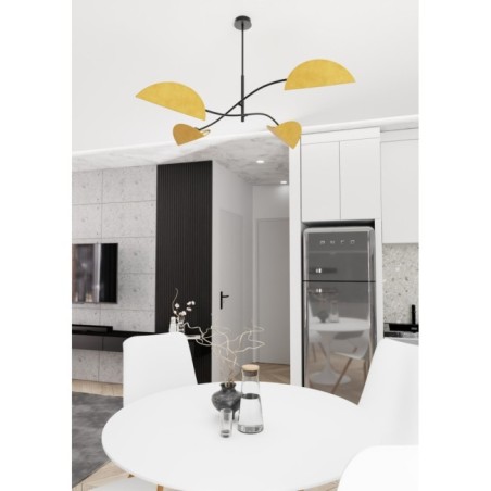 Norgi Mustard Ceiling Lamp (4 lights)
