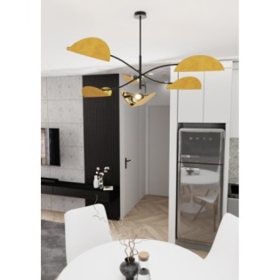 Norgi Mustard Ceiling Lamp (6 lights)