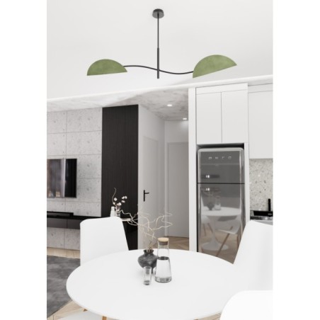 Norgi Green Ceiling Lamp (2 lights)