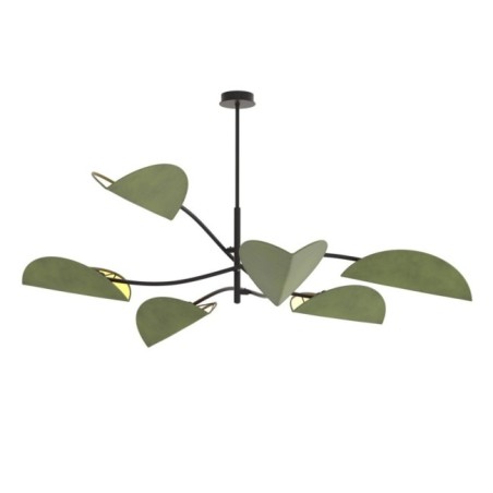 Norgi Green Ceiling Lamp (6 lights)