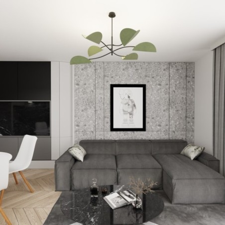 Norgi Green Ceiling Lamp (6 lights)