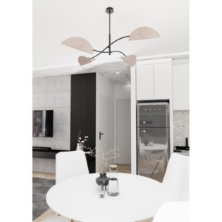 Norgi Gray Ceiling Lamp (4 lights)