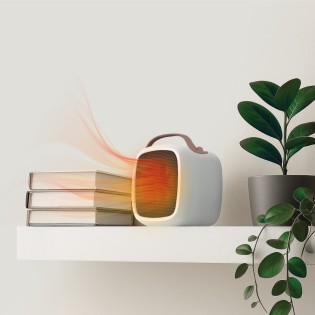 Calefactor portátil Avra Blanco 500W