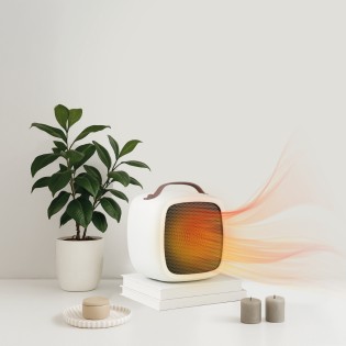 Calefactor portátil Avra Blanco 500W