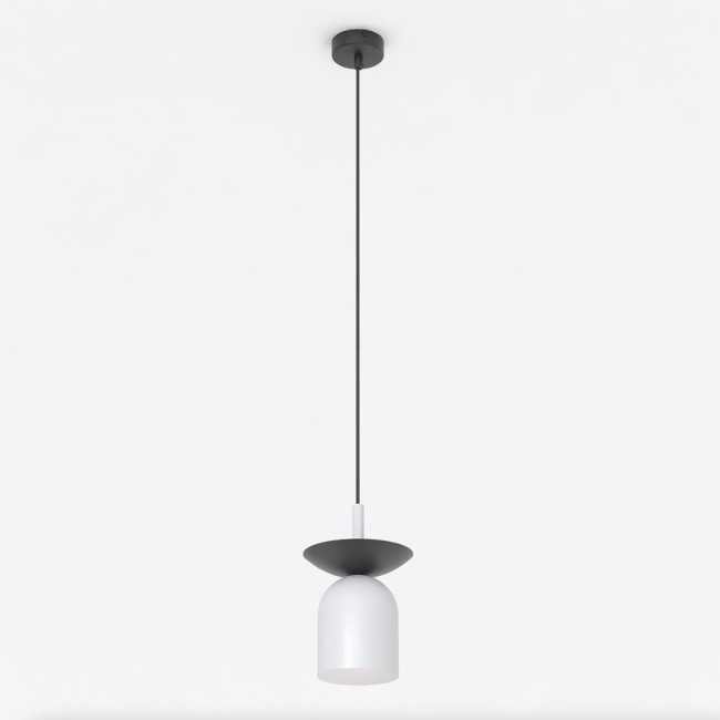 Novara gray+black pendant lamp