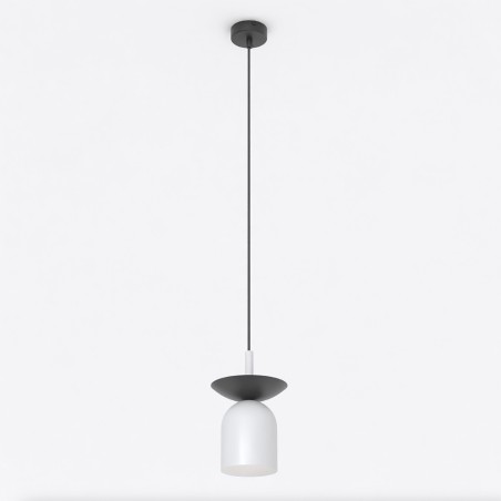 Novara gray+black pendant lamp
