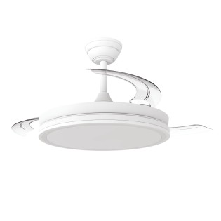 Astra Eco CCT Dim LED fan with retractable blades (48W)