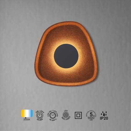 Aplique de pared LED Acustic (5W)