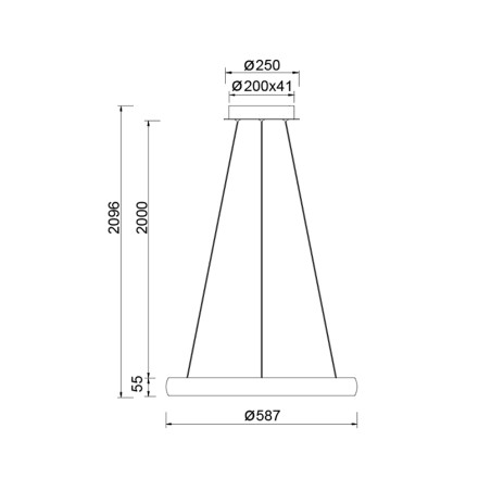 Lámpara de techo LED Flats (42W)