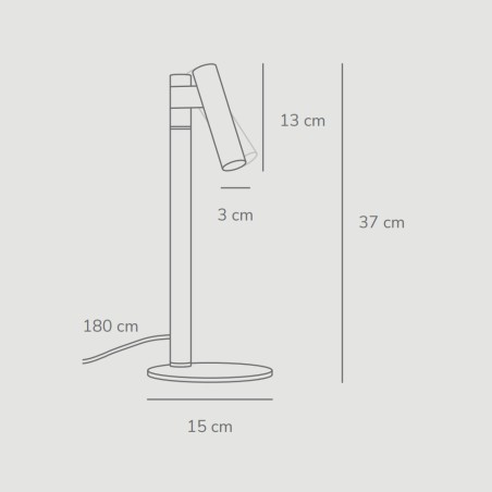 Lámpara de mesa Makoto