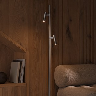 Lámpara de pie Makoto (2 luces)