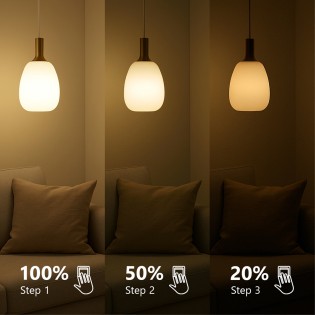 LED Bulb E27 A60 2700K Step-dim (4.9W)