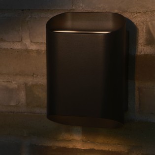 Nico 22 Round Maxi outdoor wall light.