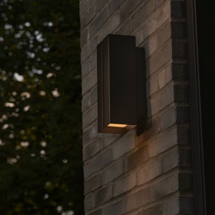 Clarini outdoor wall sconce.