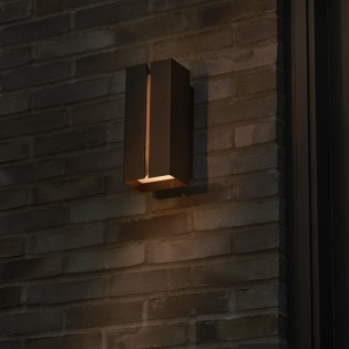 Clarini outdoor wall sconce.