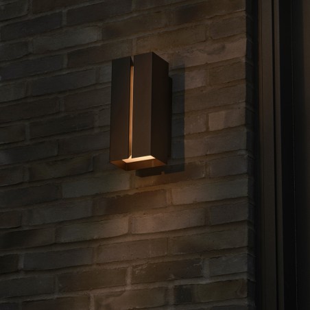 Clarini outdoor wall sconce.