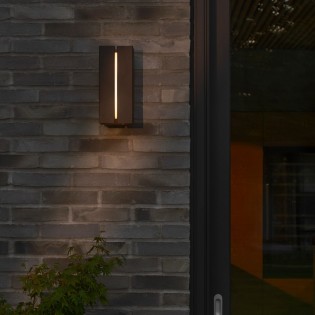 Clarini outdoor wall sconce.