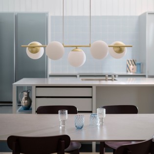 Lilly ceiling lamp (5 lights)