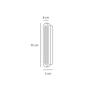 Cavara LED light for bathrooms (11W)