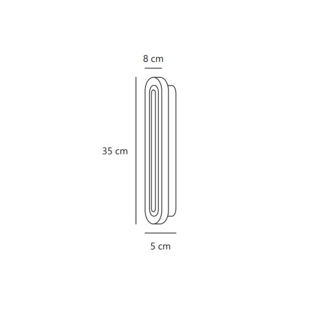 Cavara LED light for bathrooms (11W)