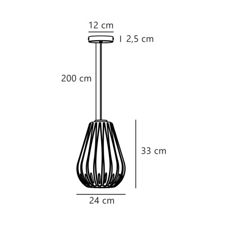 Salino pendant lamp
