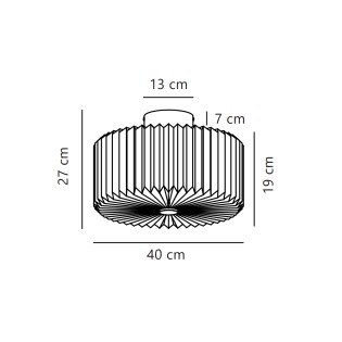 Vivienne ceiling light.