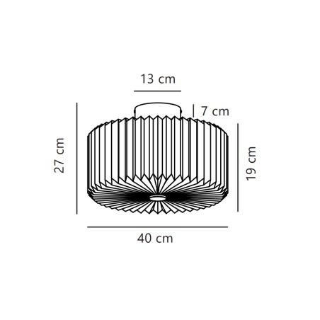 Vivienne ceiling light.